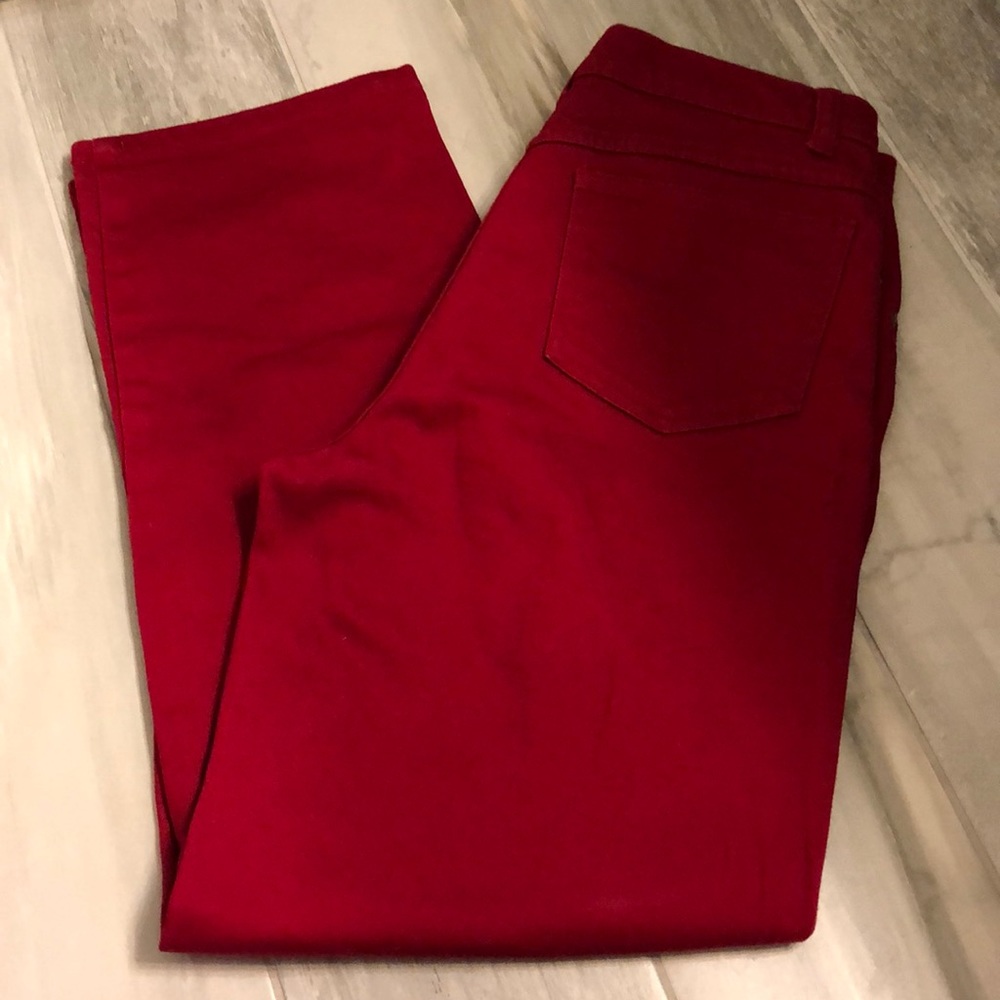 Women's Red High Rise Jeans Size 8P Style & Co. - Picture 2 of 9